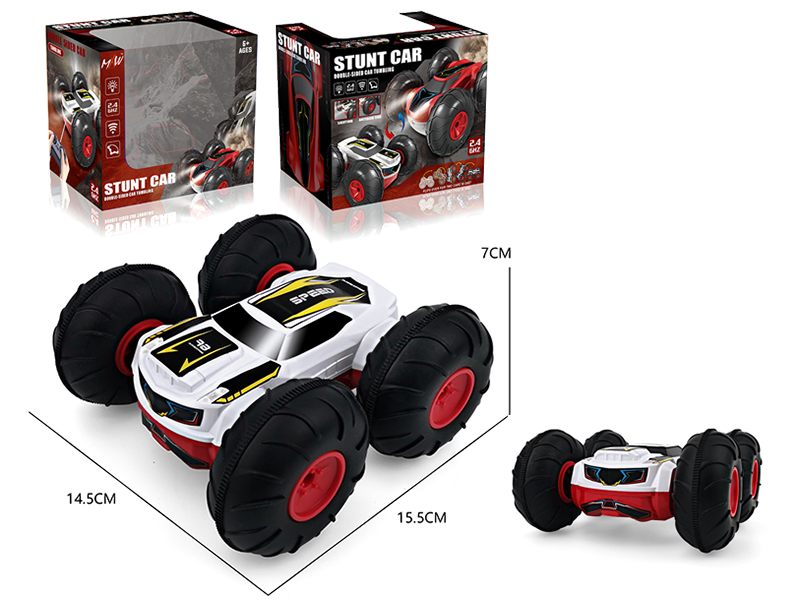 1:24 2.4G 5-Channel Remote Control Double-Sided Stunt Car