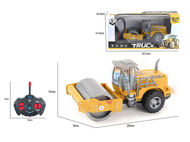 1:30 R/C 4CH Flat Arm Roller With Light