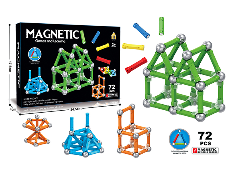 3D Magnetic Building Blocks