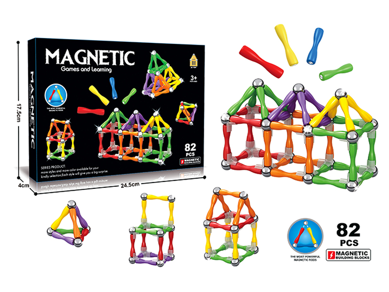 3D Magnetic Building Blocks