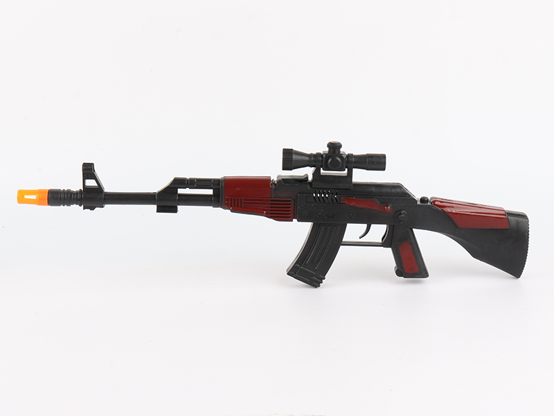 Spray-Painted Brown Flint Gun