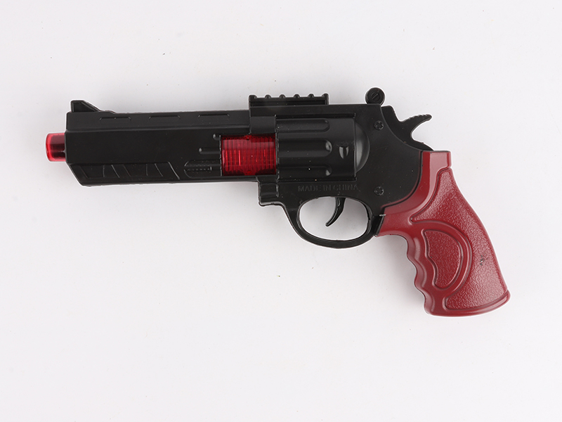 Spray-Painted Handgrip Brown Flint Gun