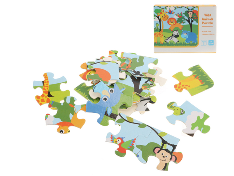 Wild Animals Puzzle 24pcs