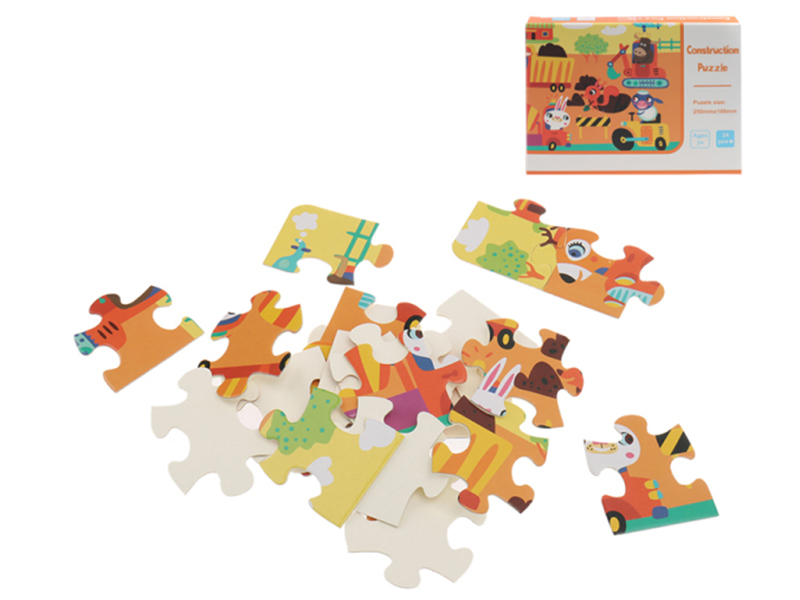 Construction Puzzle 24pcs