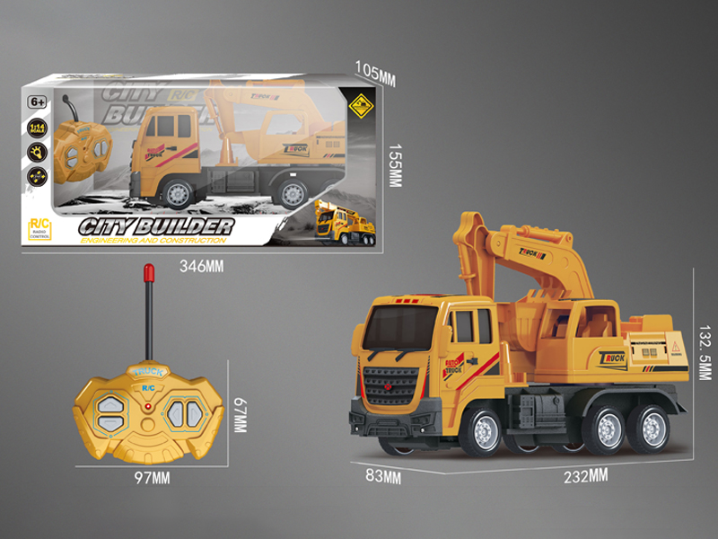 1:14 R/C 4CH Engineering Vehicle / Excavation (With Light)