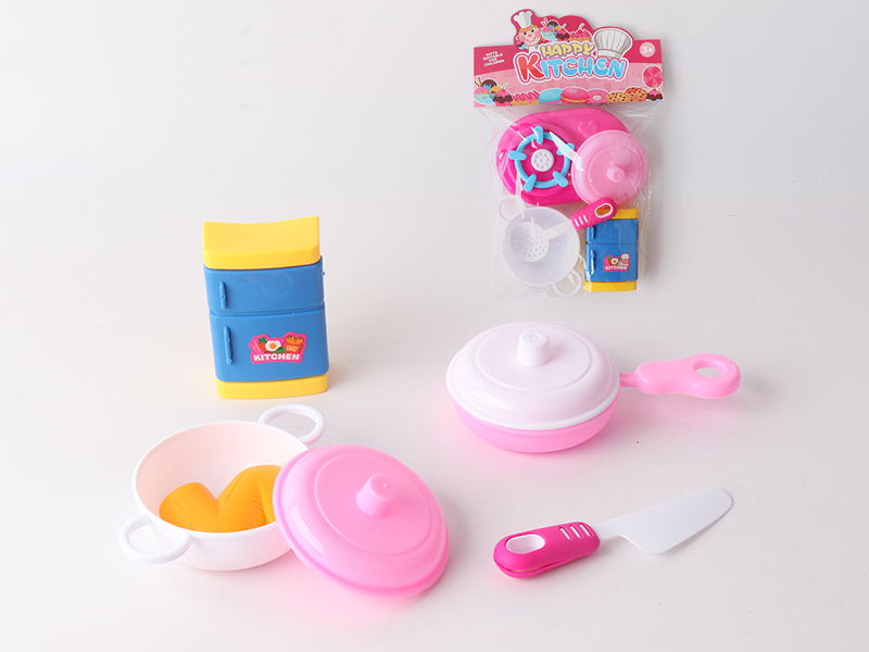 Solid Color Kitchen Set
