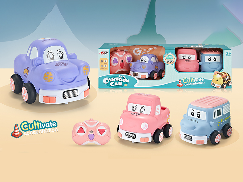 2.4G R/C 3CH Enamel Beetle Truck Van Van (With Light And Music)