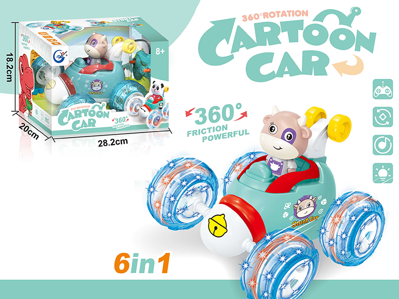 4-Channel Remote Control Calf Stunt Car