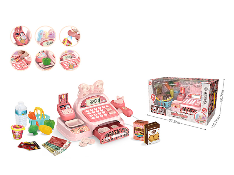 26PCS Cash Register Toy