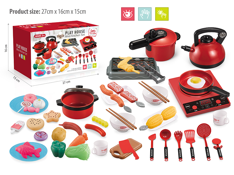 Middle Size Kitchen Toys 52pcs
