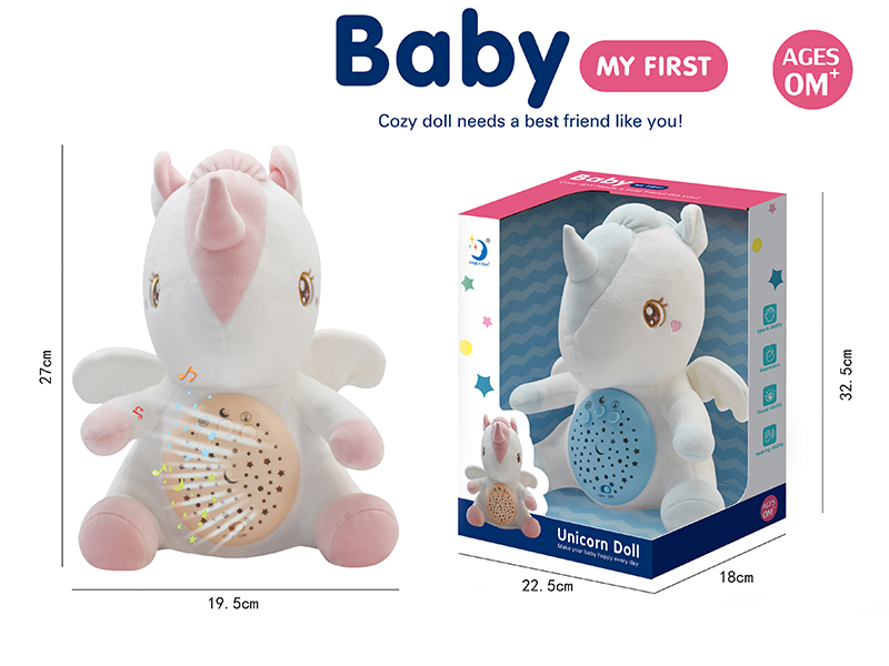 Plush Projection  Little Pegasus With Light And Music