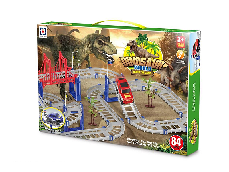 Dinosaur High Speed Track 84pcs