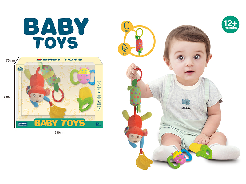 Monkey  Bell + Teether