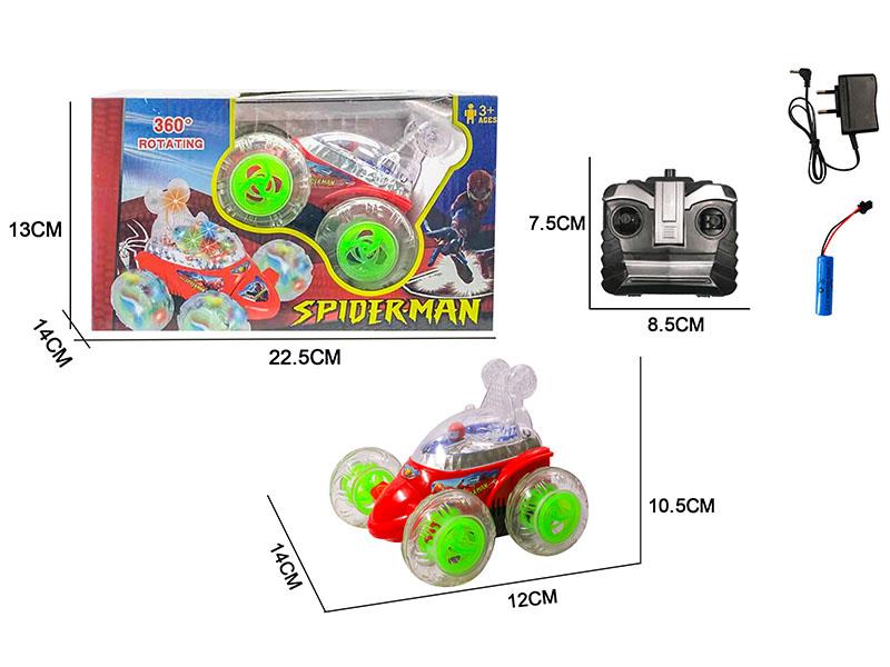 R/C 4CH Spider Man Tipper With Music And Lights