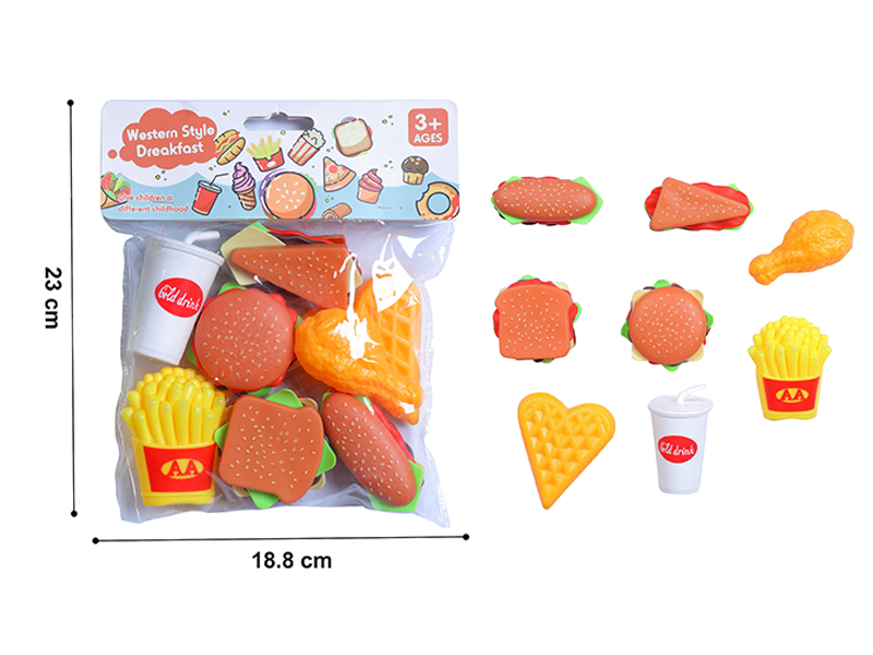 8PCS Bread Toy Set