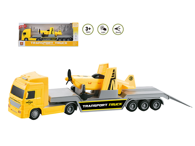 1:50 Friction Transport Truck(Sound And Light)
