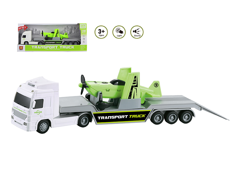 1:50 Friction Transport Truck(Sound And Light)