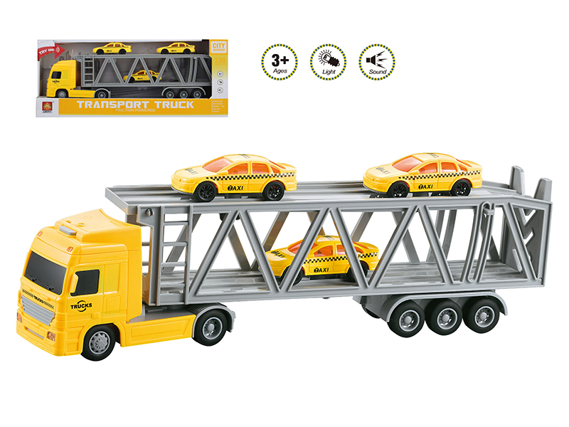 1:50 Friction Transport Truck(Sound And Light)