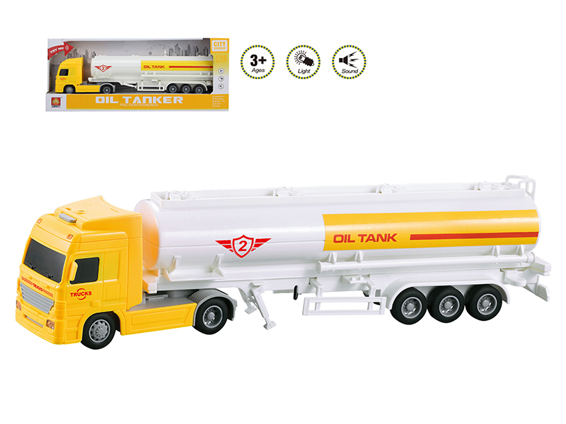 1:50 Friction Oil Tank Truck(Sound And Light)