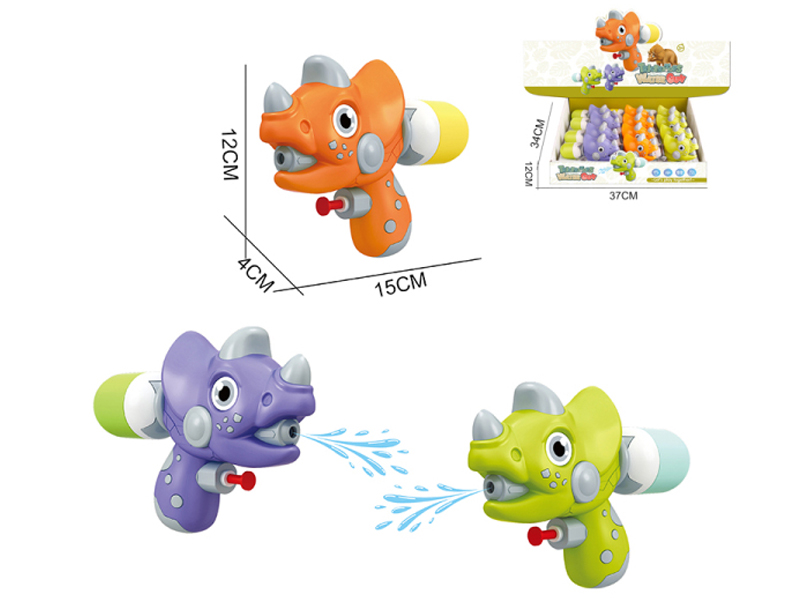 12PCS Triangle Dragon Water Gun