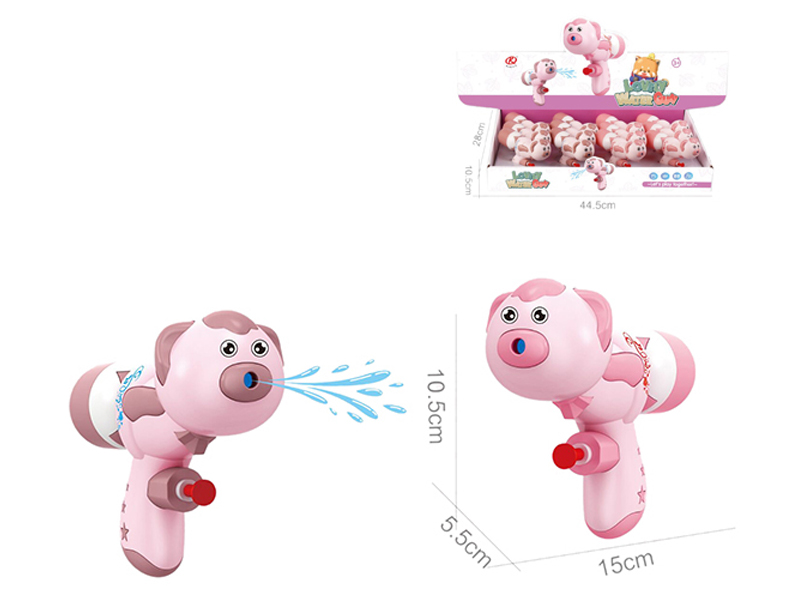 12PCS Small Animals Water Gun