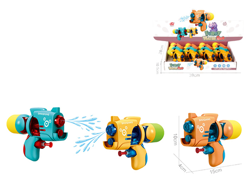 12PCS Rhinoceros Water Gun