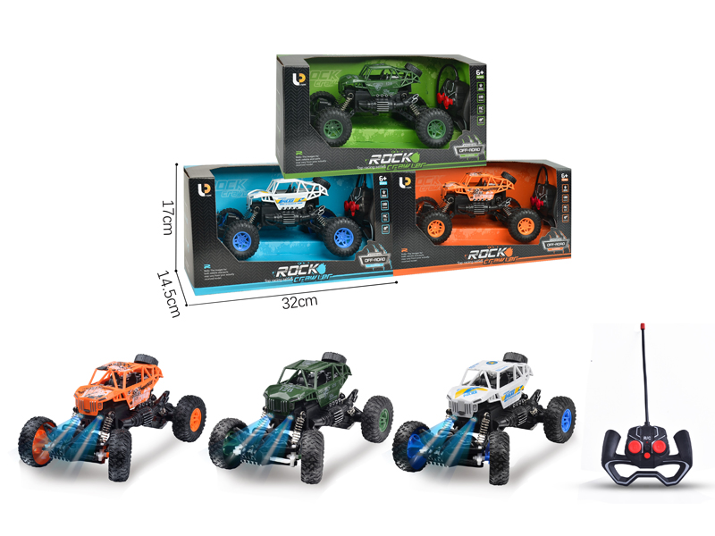 1:18 R/C 4CH Skeleton Climbing Car