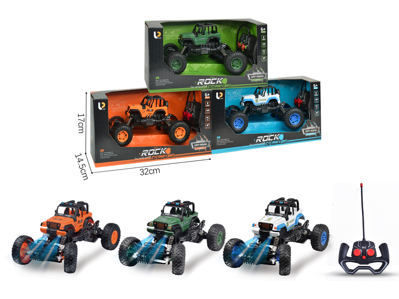 1:18 R/C 4CH Jeep Climber