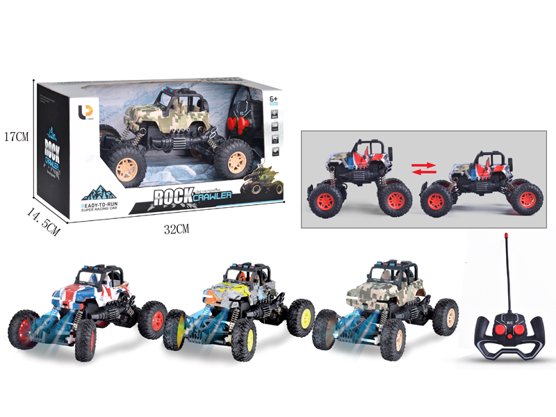 1:18 R/C 4CH Jeep Watermark Climber