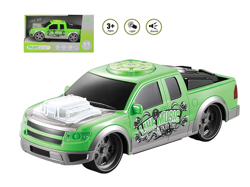 Electric Car With Sound And Light