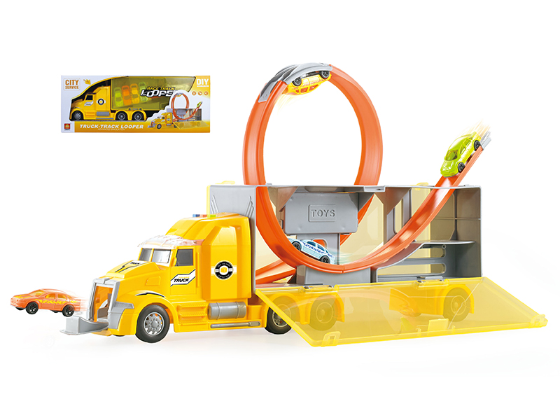 Friction Track Truck(Sound And Light)