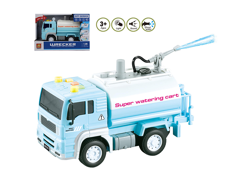 1:20 Friction Wrecker (Three Keys,Sound And Light,Spray Water)