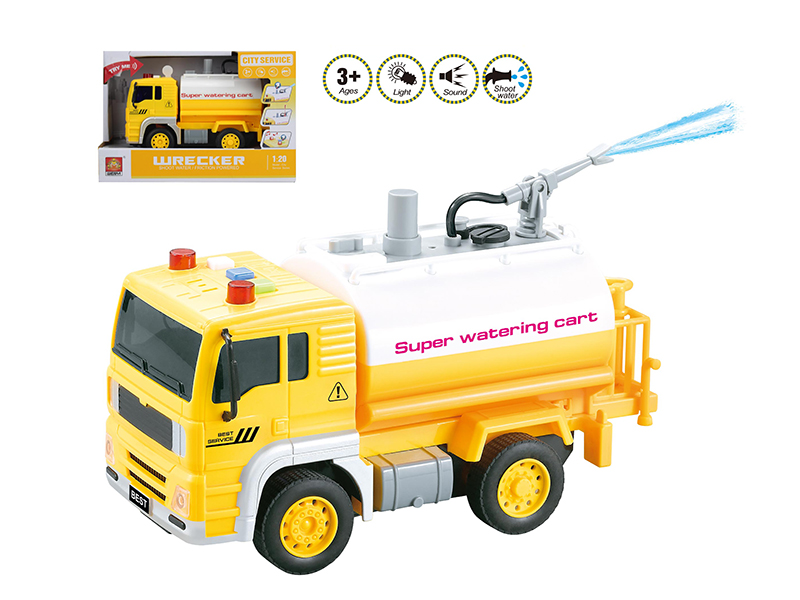 1:20 Friction Wrecker (Three Keys,Sound And Light,Spray Water)