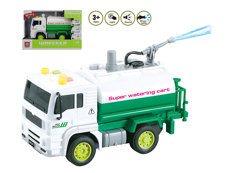 1:20 Friction Wrecker (Three Keys,Sound And Light,Spray Water)