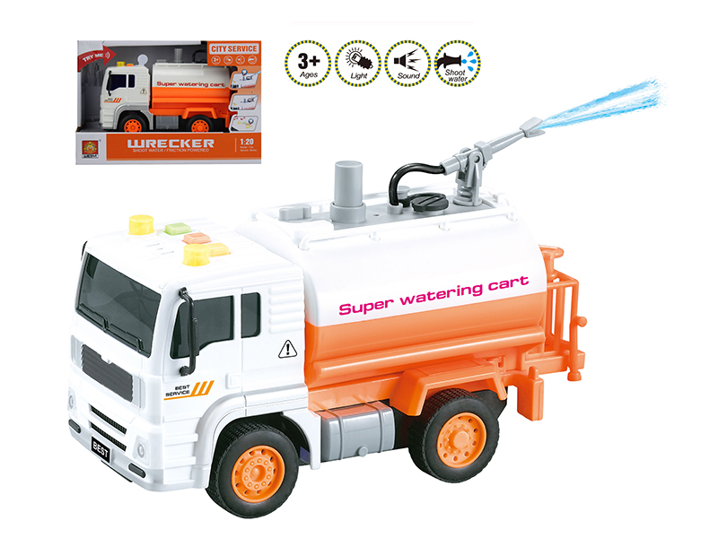 1:20 Friction Wrecker (Three Keys,Sound And Light,Spray Water)