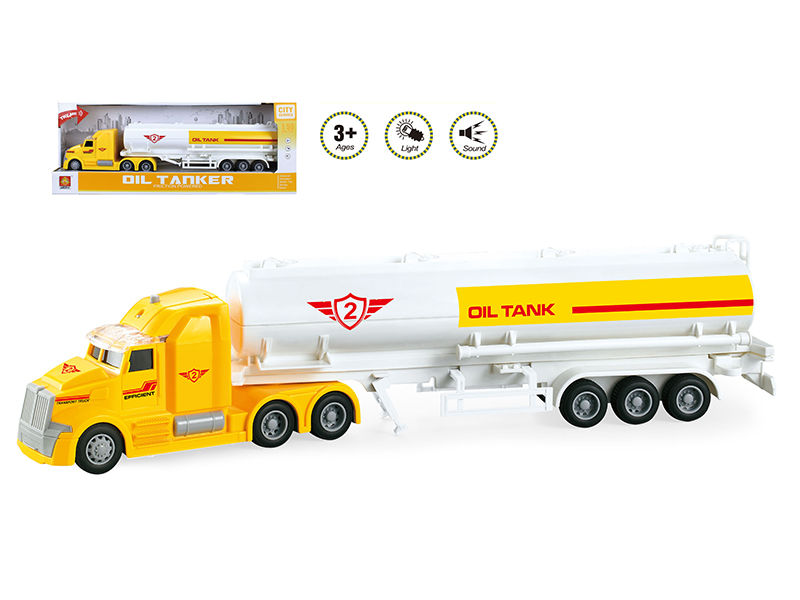 1:50 FrictionOil Tank Truck(Sound And Light)