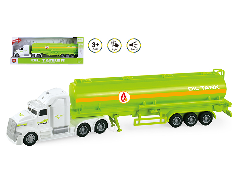 1:50 FrictionOil Tank Truck(Sound And Light)