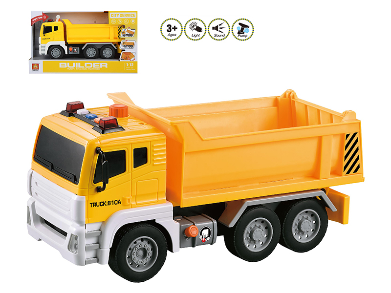 1:12 Friction Engineering Truck(Sound And Light,Pump)