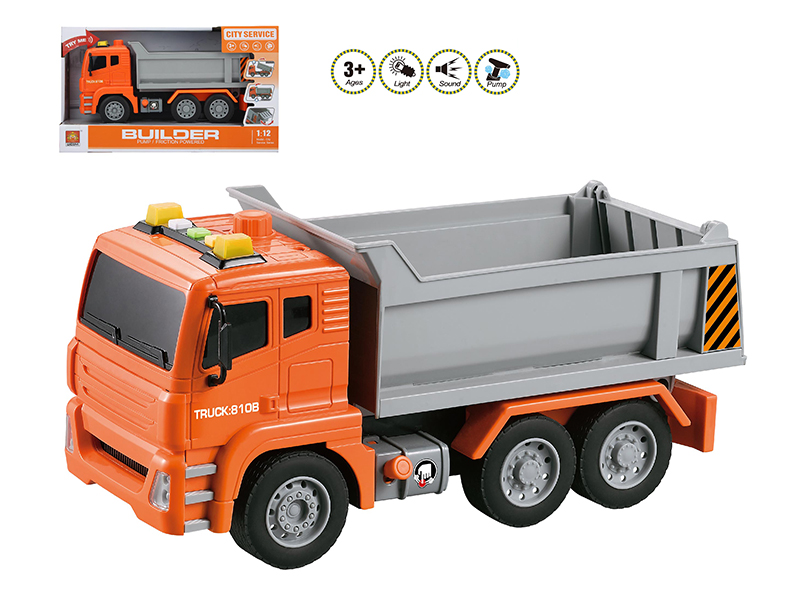 1:12 Friction Engineering Truck(Sound And Light,Pump)