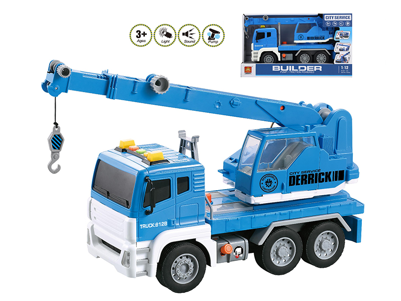 1:12 Friction Engineering Truck(Sound And Light,Pump)