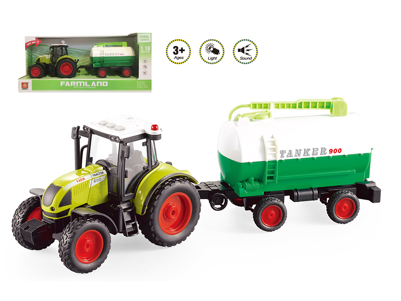 1:16 Friction Farmer Tank Trailer(Sound And Light)