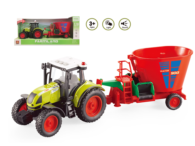 1:16 Friction Farm Straw Mixer(Sound And Light)