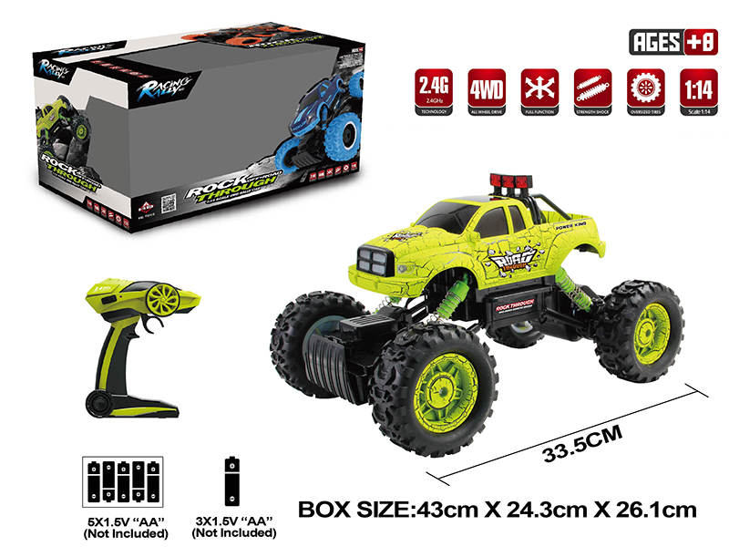 1:14 2.4G Remote Control Rock Crawler