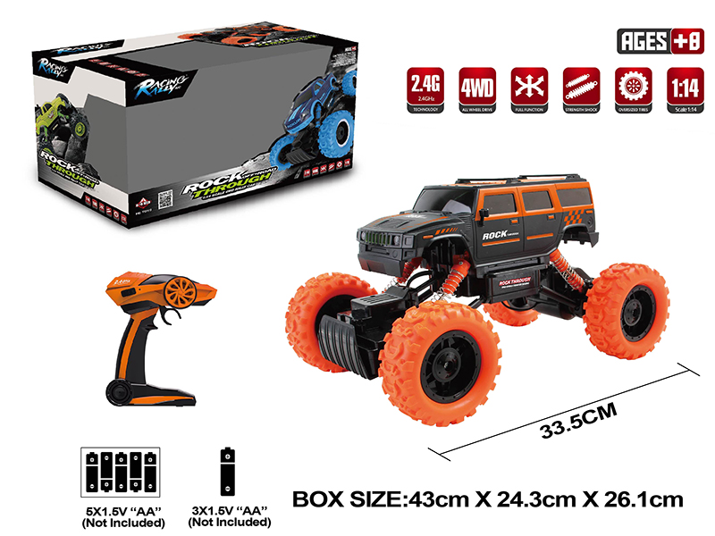 1:14 2.4G Remote Control Rock Crawler