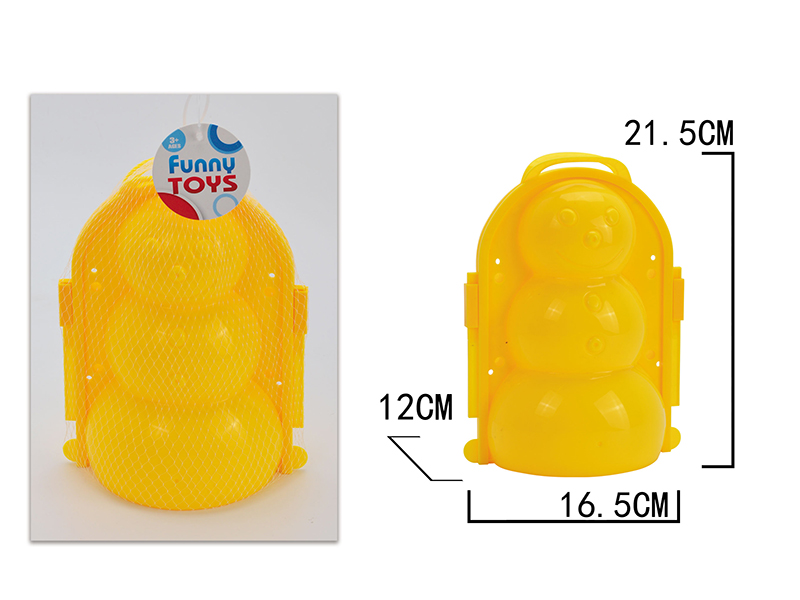 1pcs Snowman Snow Mould