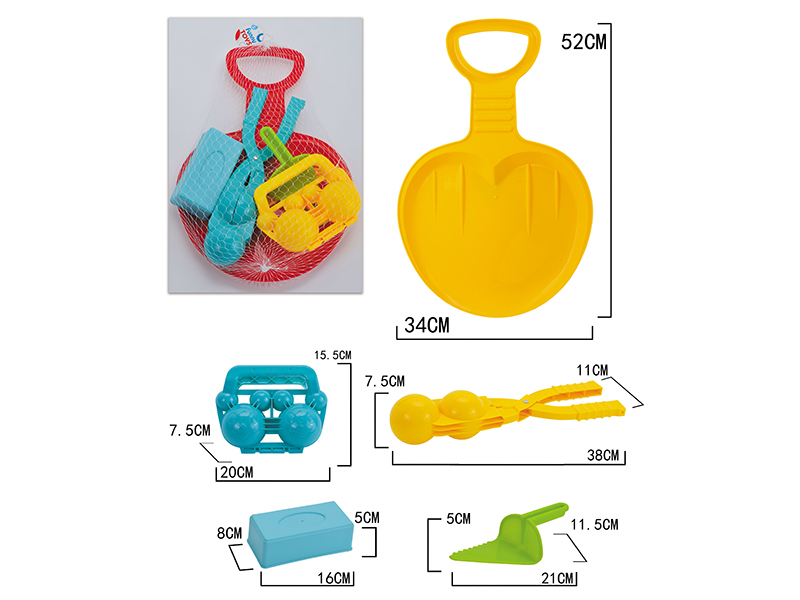 5pcs Snow Play Set