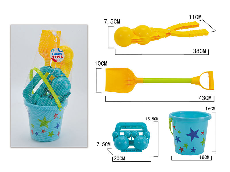 4pcs Beach Toys/Snow Play Toys