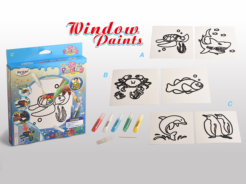 DIY 3D Painting - Window Paints