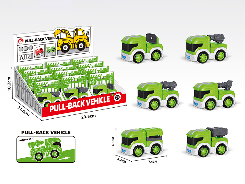 Pull Back Military Vehicle