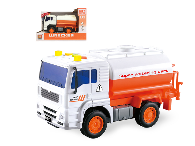 1:20  Friction Sanitation Truck(Sound And Light)